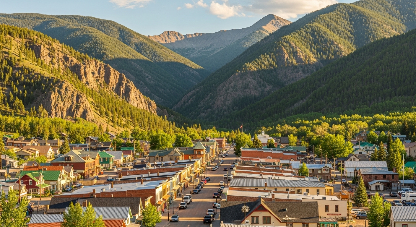 Panoramic view of San Juan Mountains